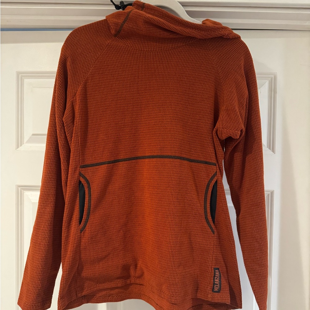 Melanzana burnt orange women’s size large